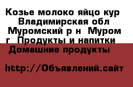  Козье молоко,яйцо кур. - Владимирская обл., Муромский р-н, Муром г. Продукты и напитки » Домашние продукты   